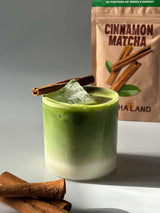 Cinnamon Matcha Latte