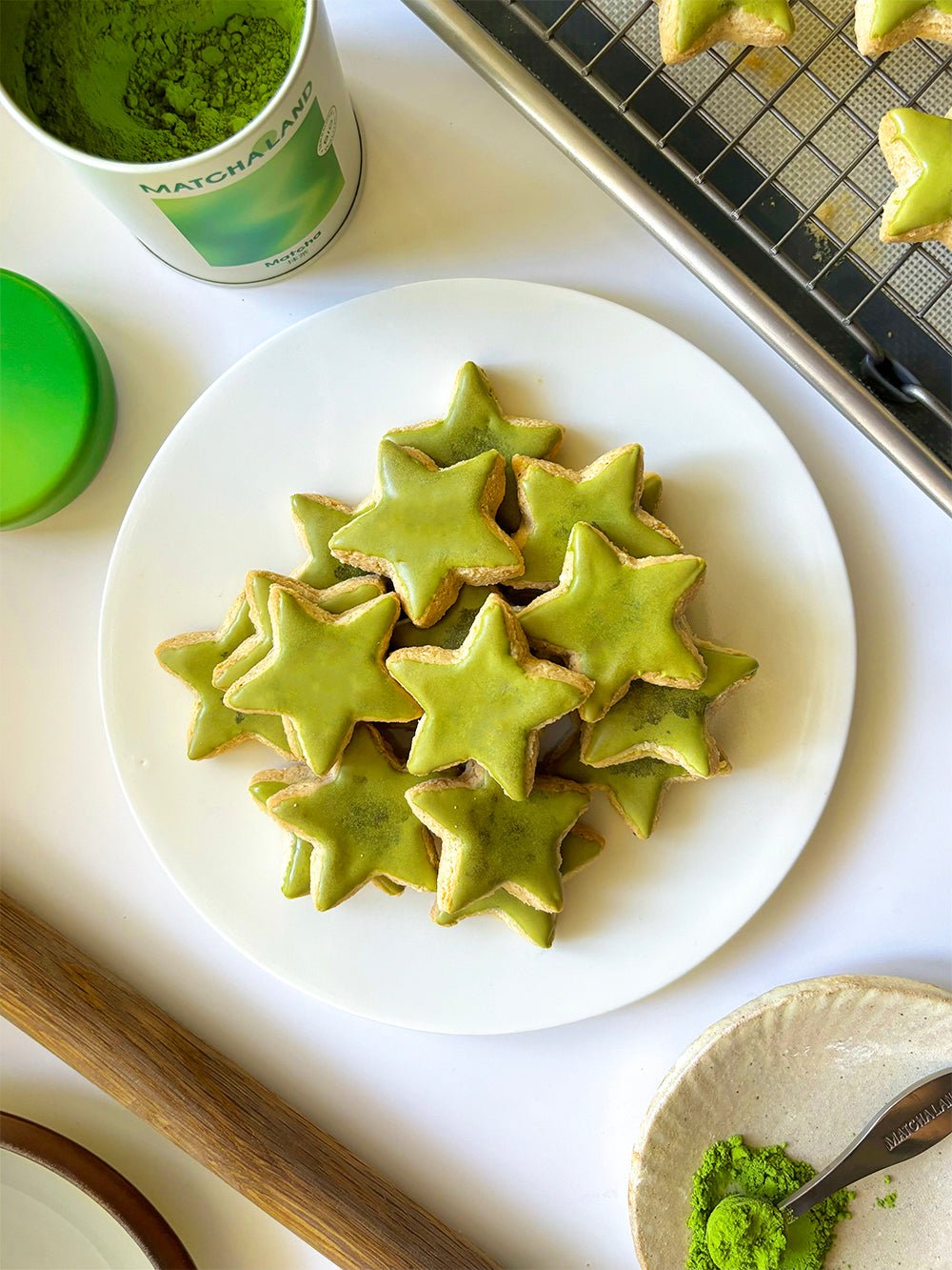 Matcha Zimtsterne ⭐️ - MatchaLand Deutschland