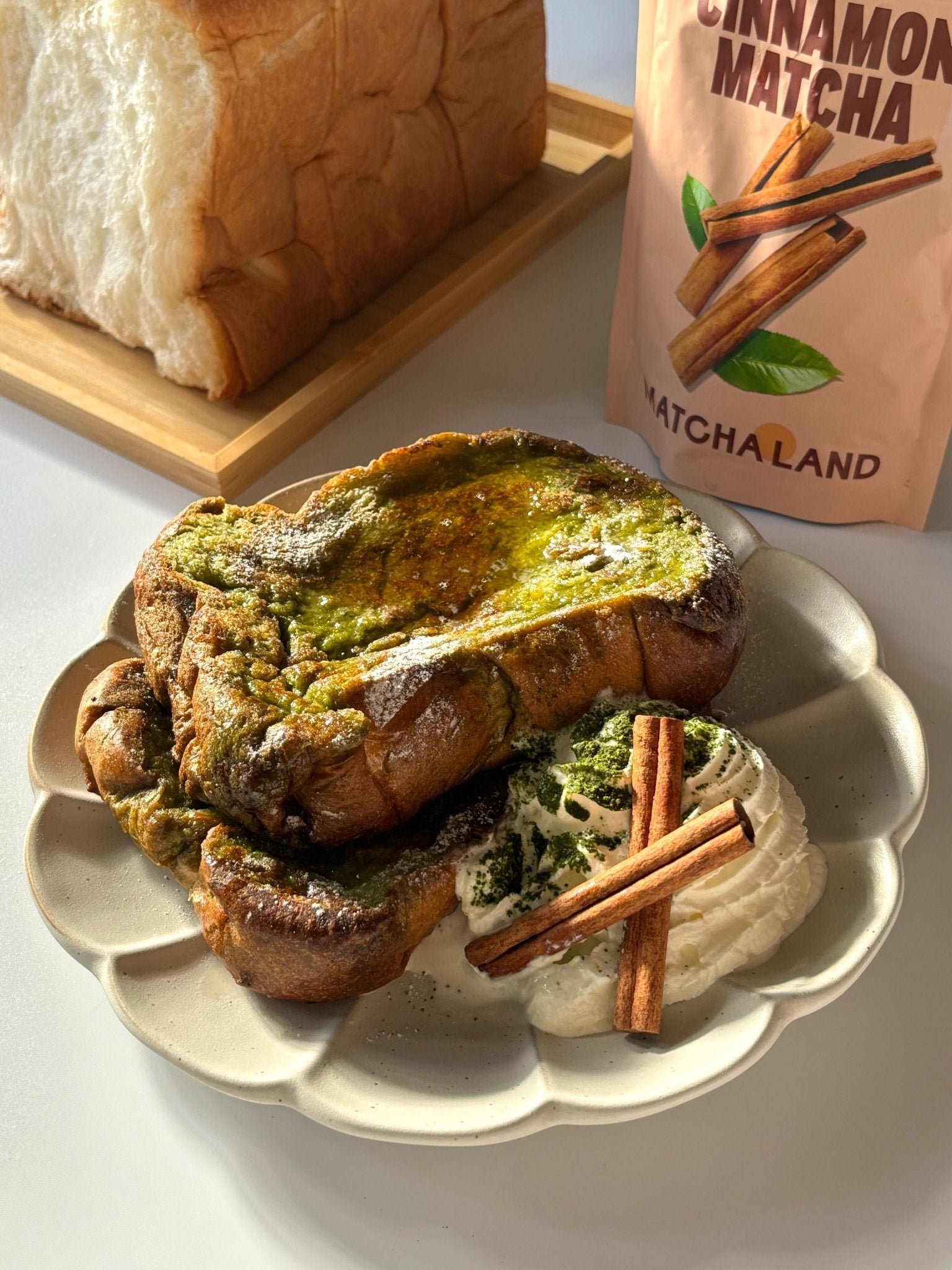 Cinnamon Matcha French Toast - MatchaLand Deutschland