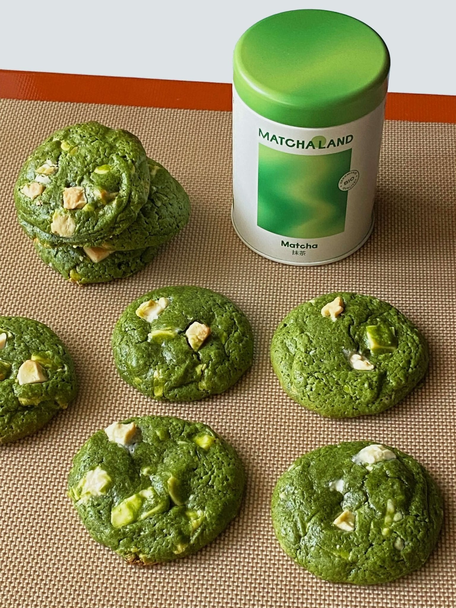 Matcha Cookies mit weisser Schokolade - MatchaLand Deutschland