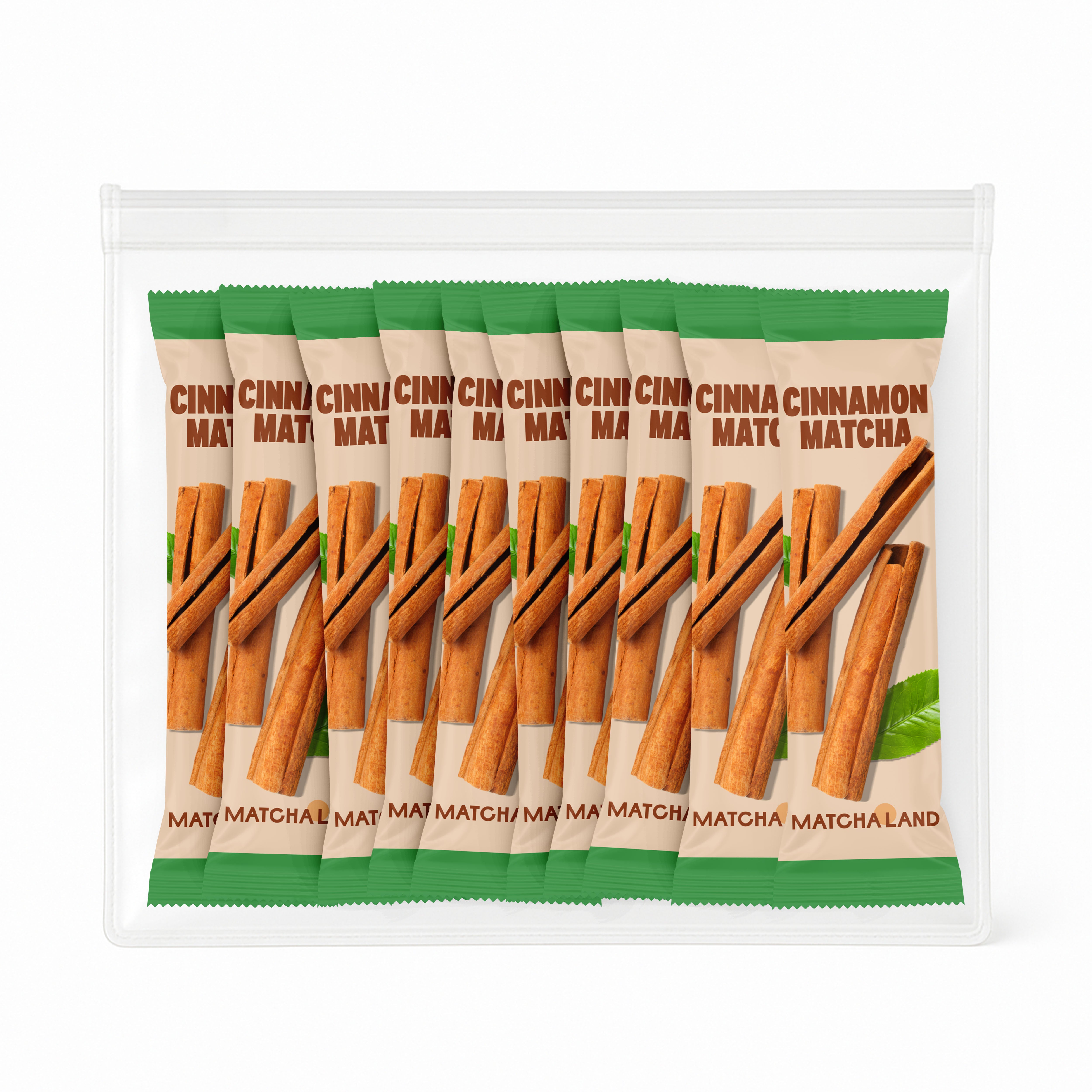Cinnamon Matcha Sachets (10er Pack)
