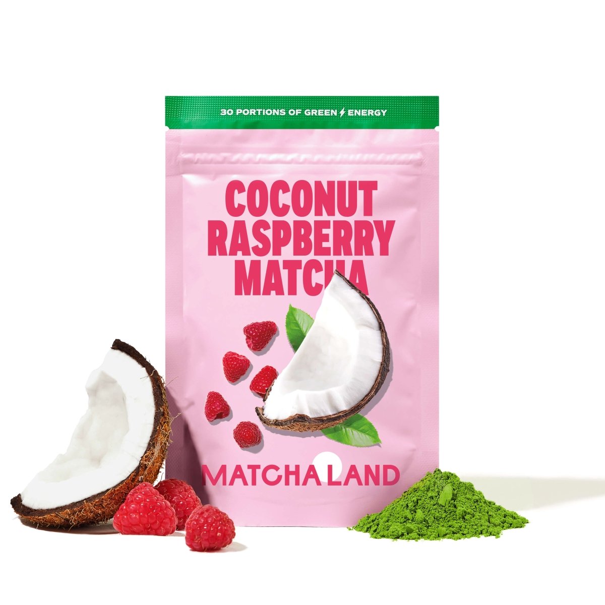 Coconut Raspberry Matcha (Zeremonie Qualität) - MatchaLand Deutschland