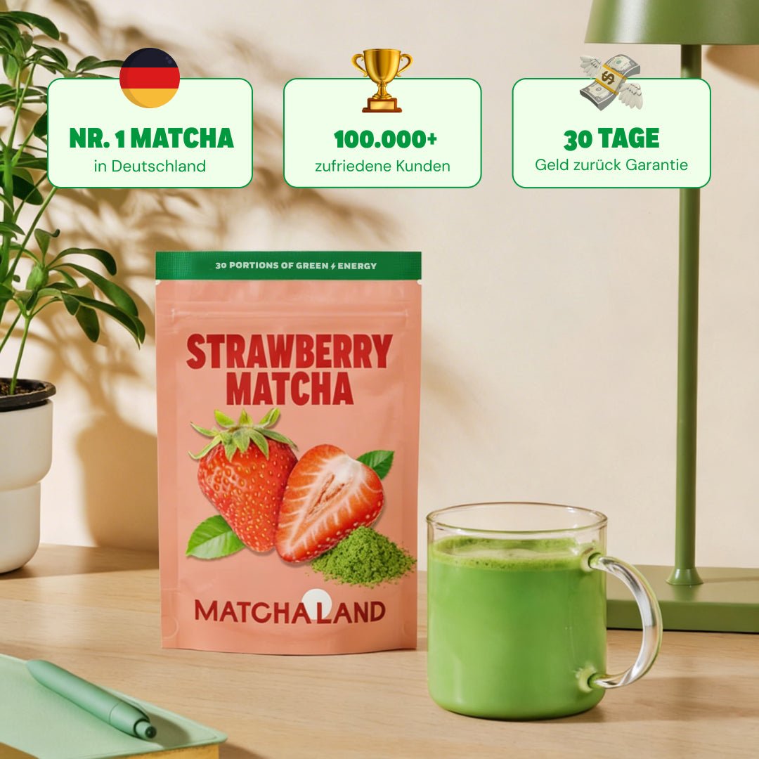 Strawberry Matcha (Zeremonie Qualität) - MatchaLand Deutschland